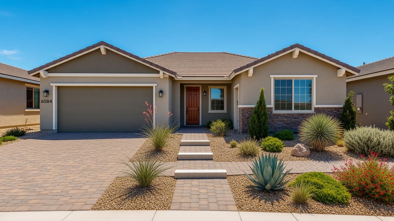 Classic Series single-story home at Del Webb North Ranch in North Las Vegas
